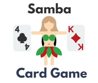 Samba Card Game Organizer Hand & Foot, Triple Play or Canasta, Sea Turtle 